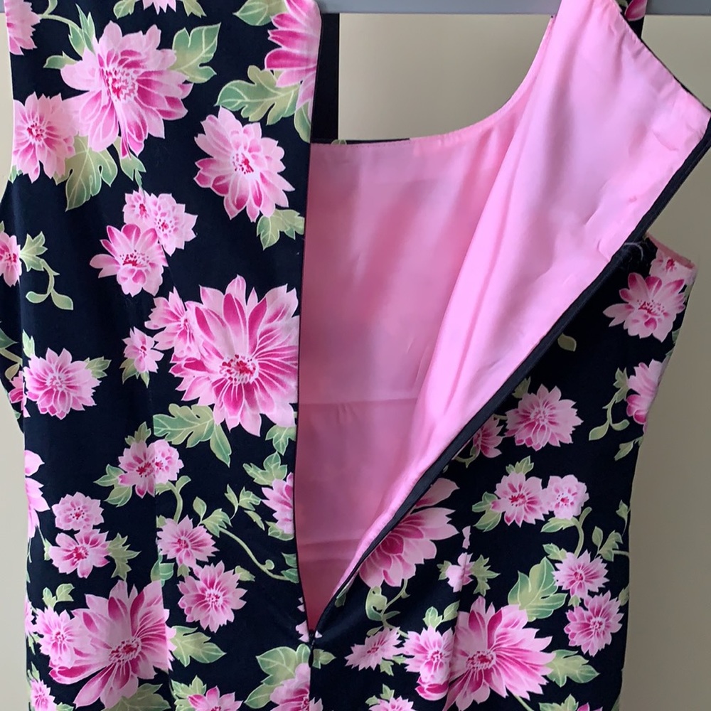 Positive Attitude Floral Sleeveless Dress - Picture 6 of 9